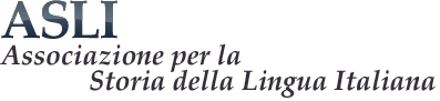 ASLI - Associazione per la Storia della Lingua Italiana